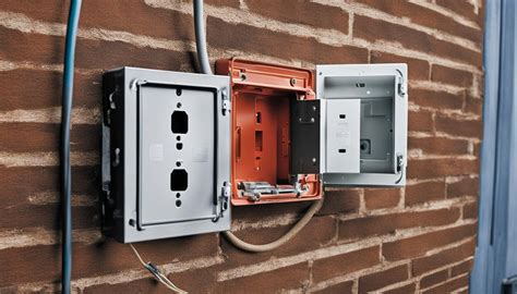 replace electrical outlet box|new work vs old box.